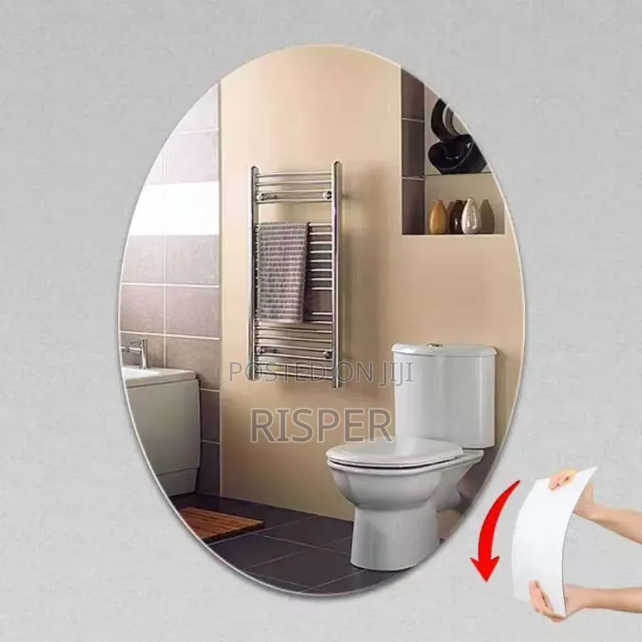 *Peel and Stick Unbreakable Mirror*