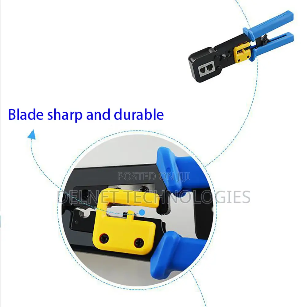 Rj45 Pass-Through Crimping Tool – Ready Stock!