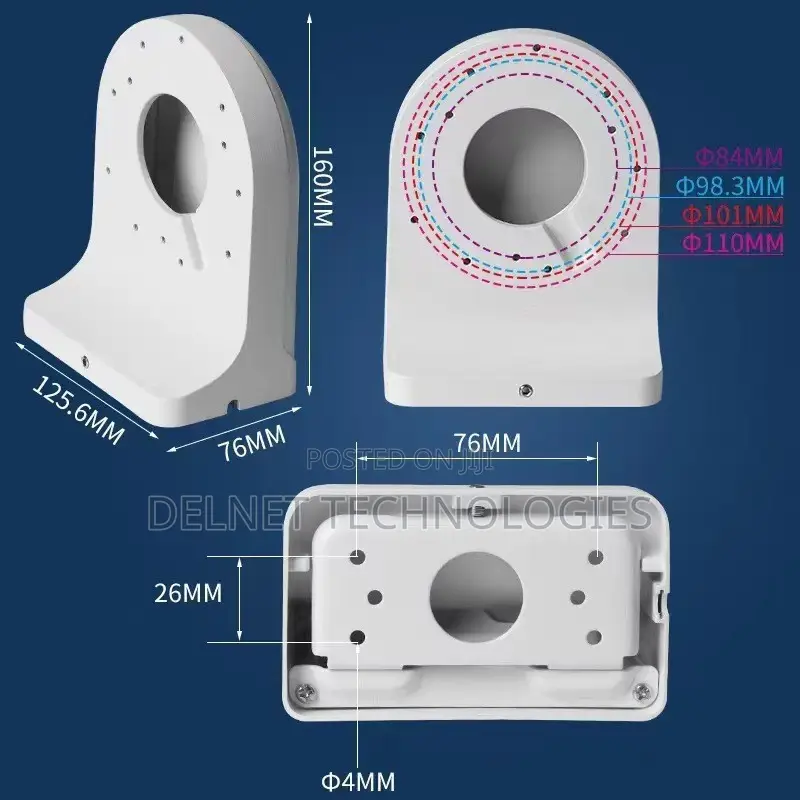 Aluminium CCTV Dome Bracket