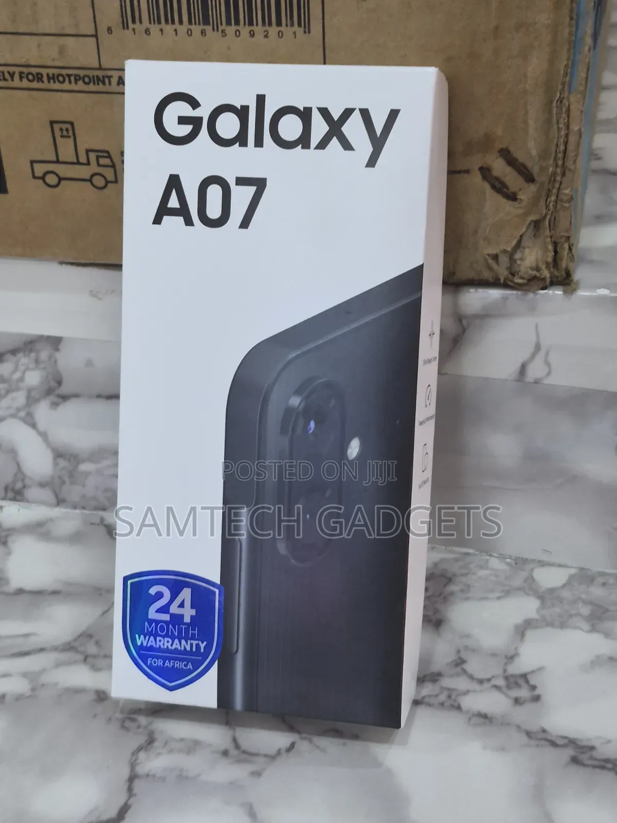 New Samsung Galaxy A07 4G 64 GB Black
