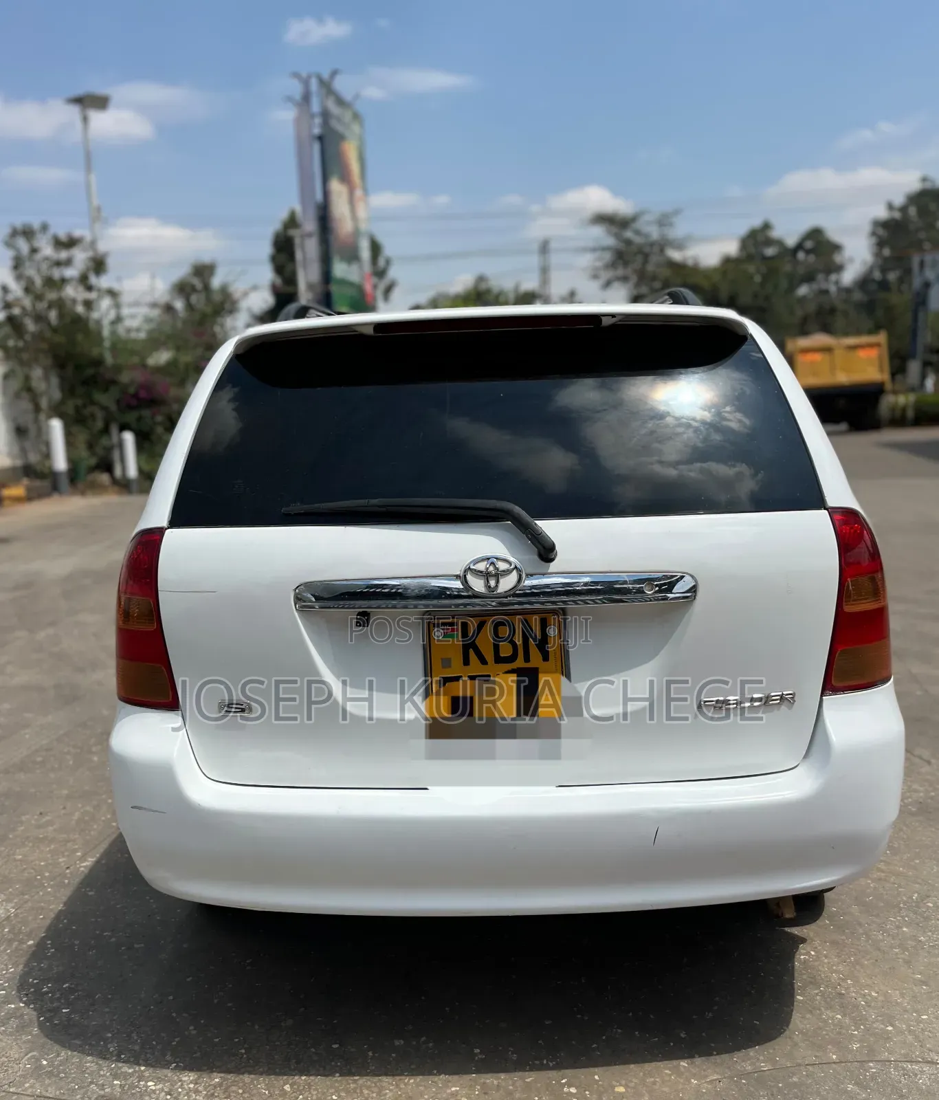 Toyota Corolla Fielder 2003 White