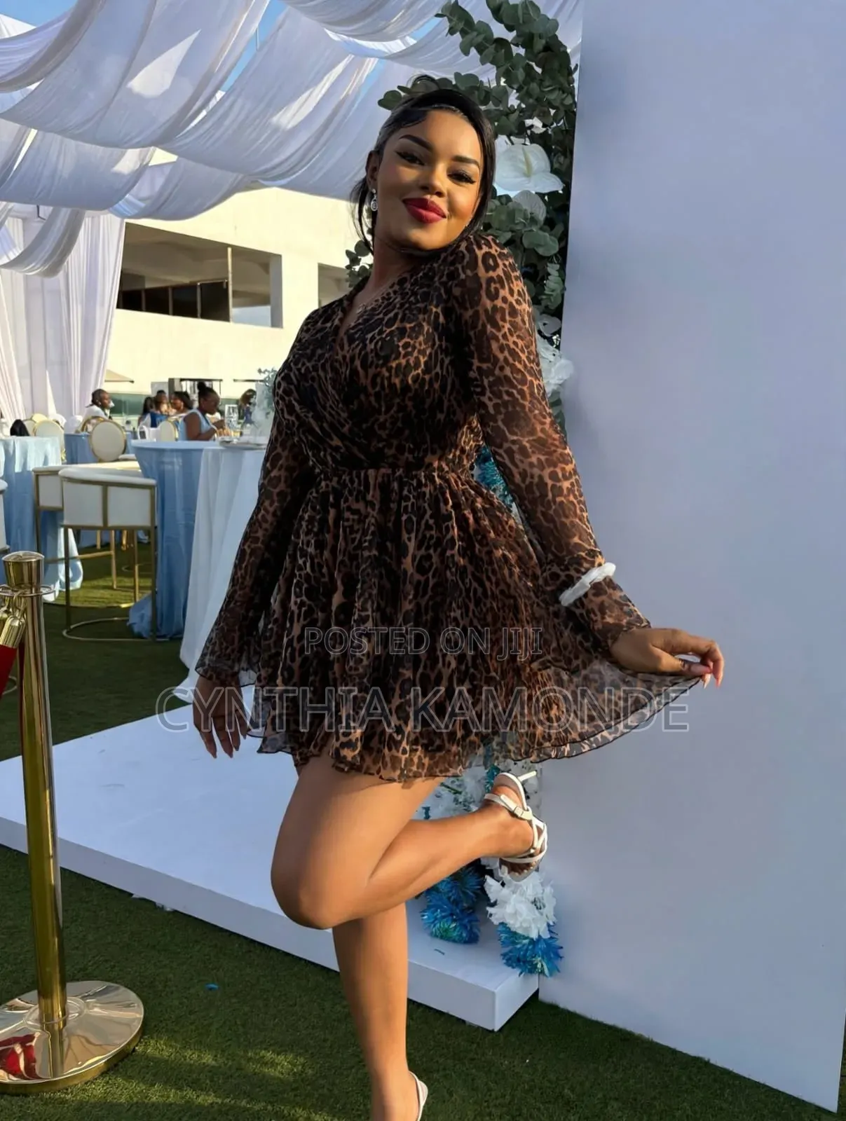 Polka Dot Mini Dress