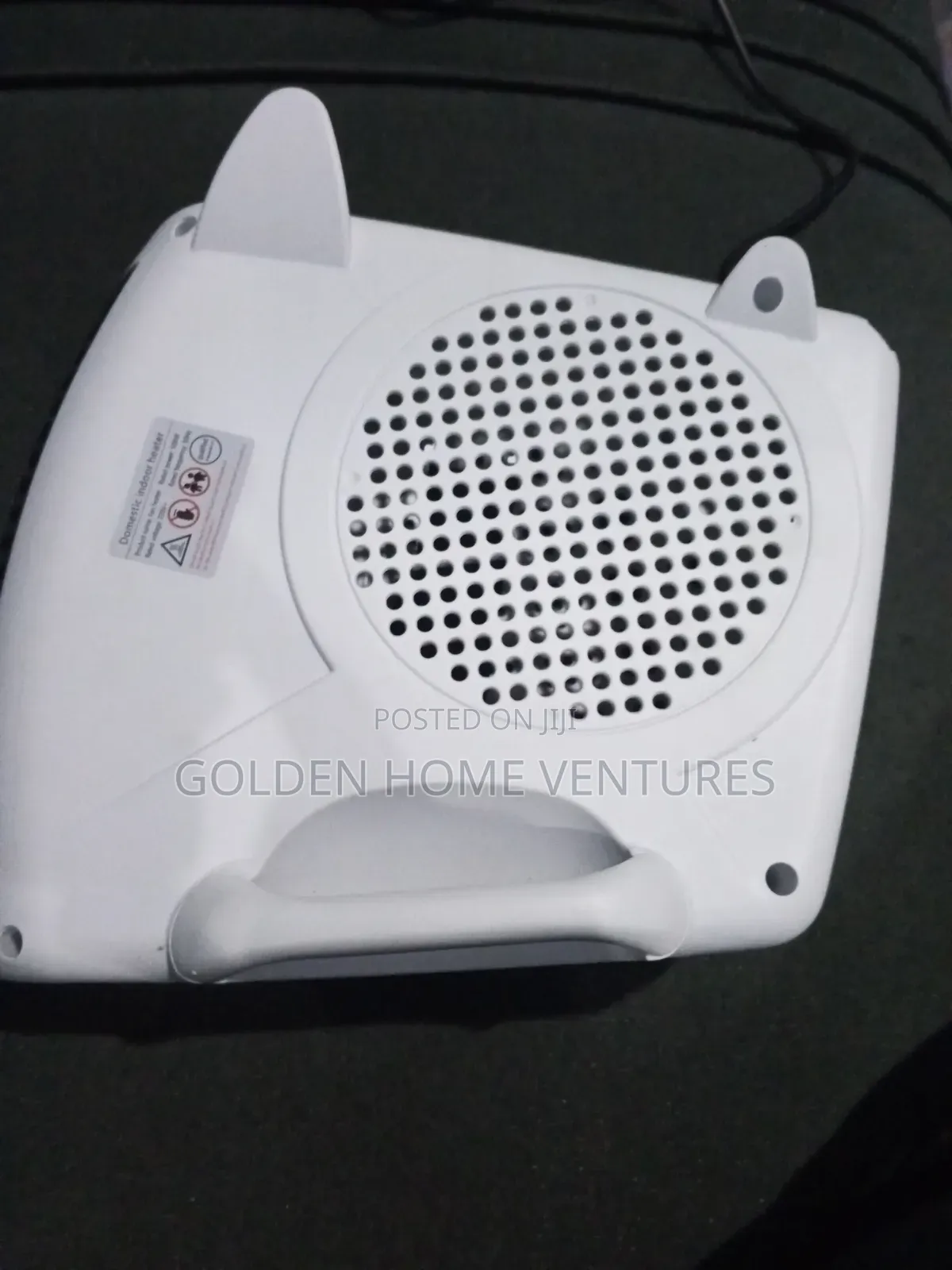 Portable Electric Desktop Fan Heater Room Warmer