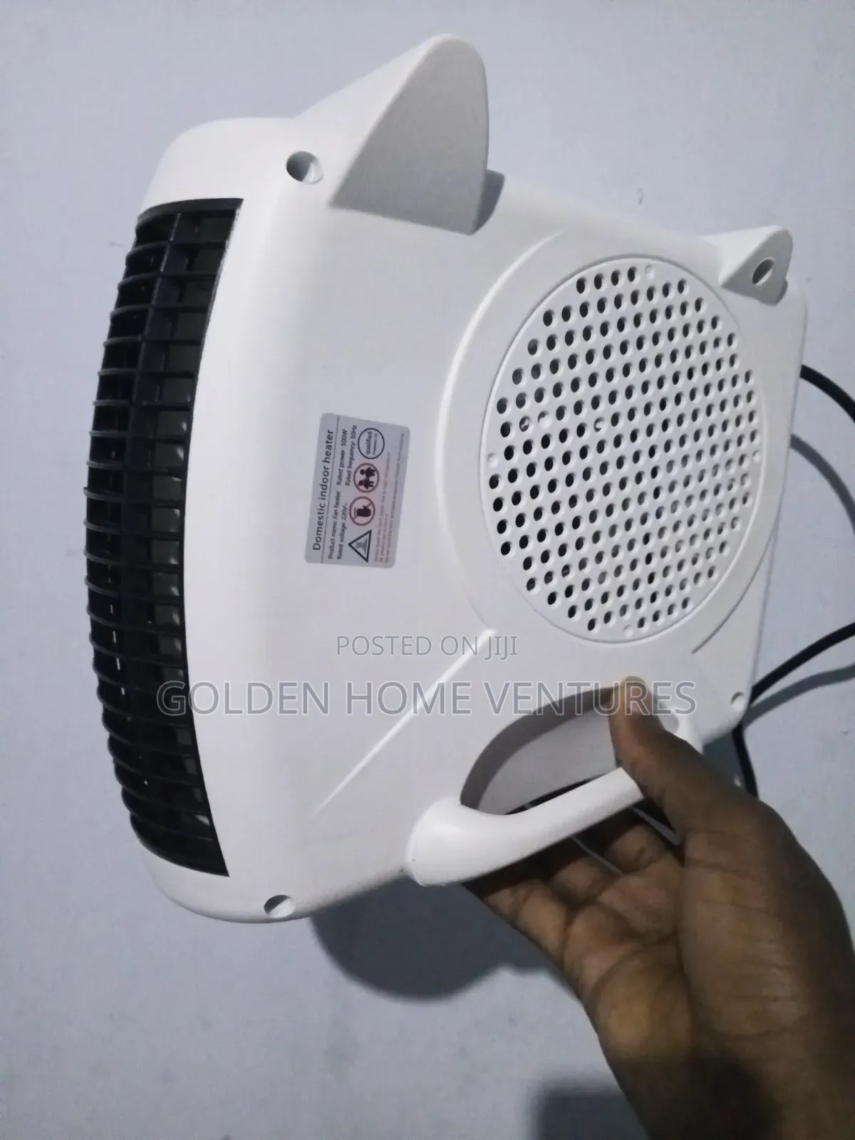Portable Electric Desktop Fan Heater Room Warmer