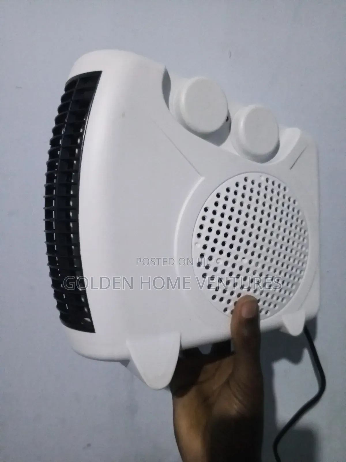 Portable Electric Desktop Fan Heater Room Warmer