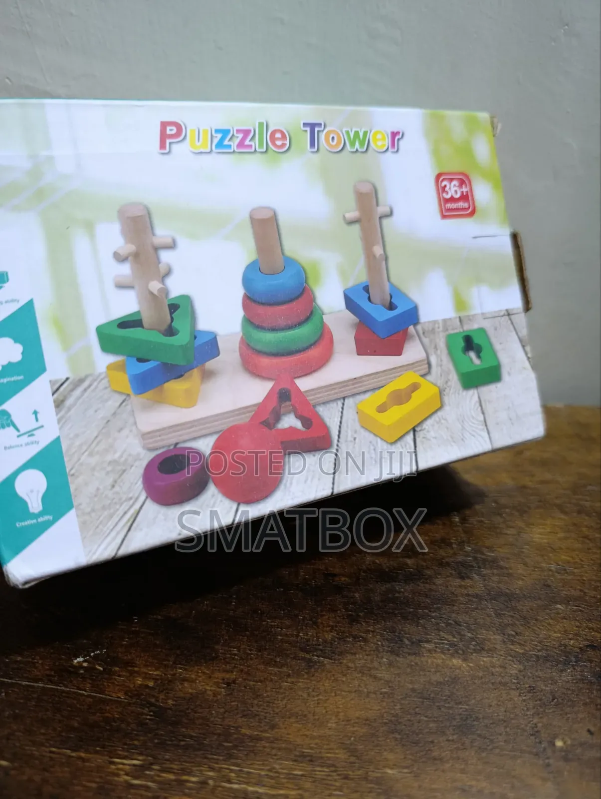 Puzzle Tower/ Stacking Rings