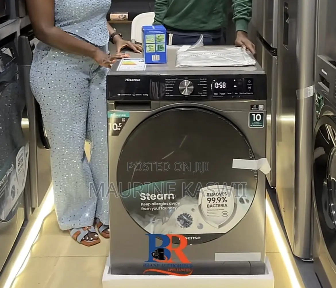 HISENSE INVERTED 12 Kg Wash Spin
