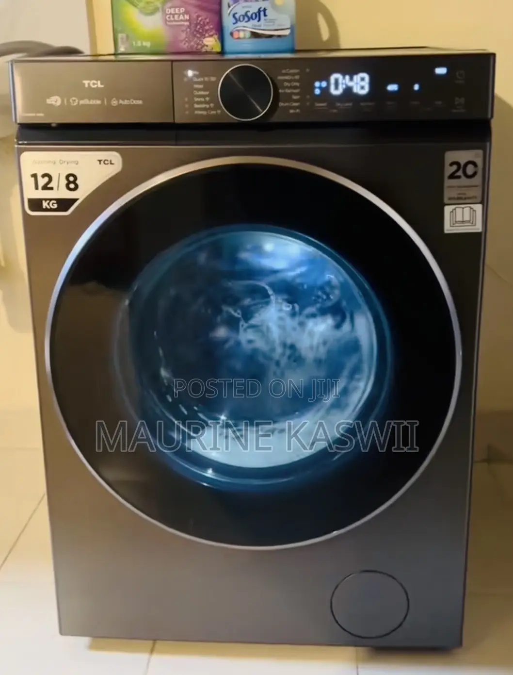 TCL 12kg/8Kg WiFi Inverter Motor Machine