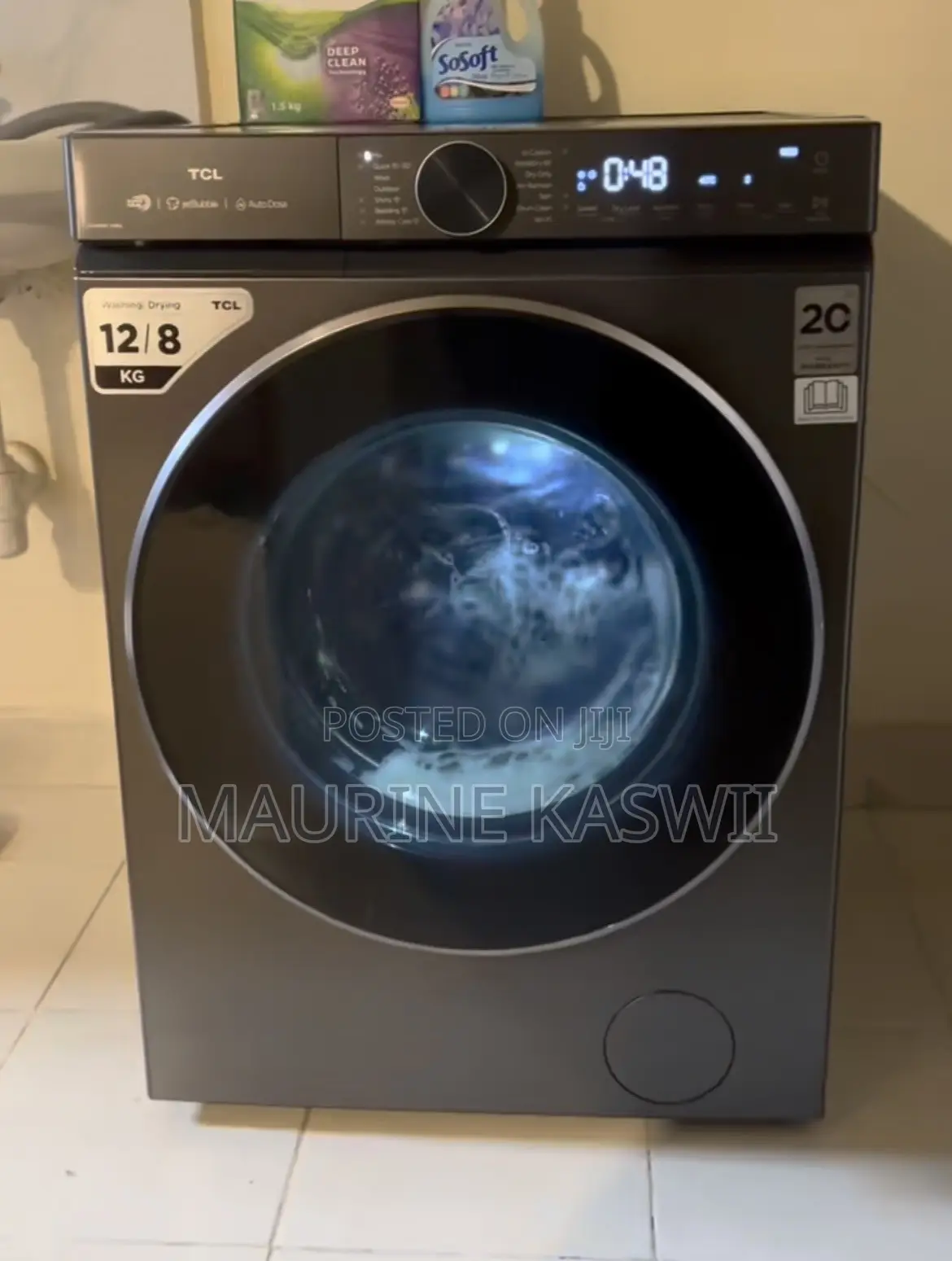 TCL 12kg/8Kg WiFi Inverter Motor Machine