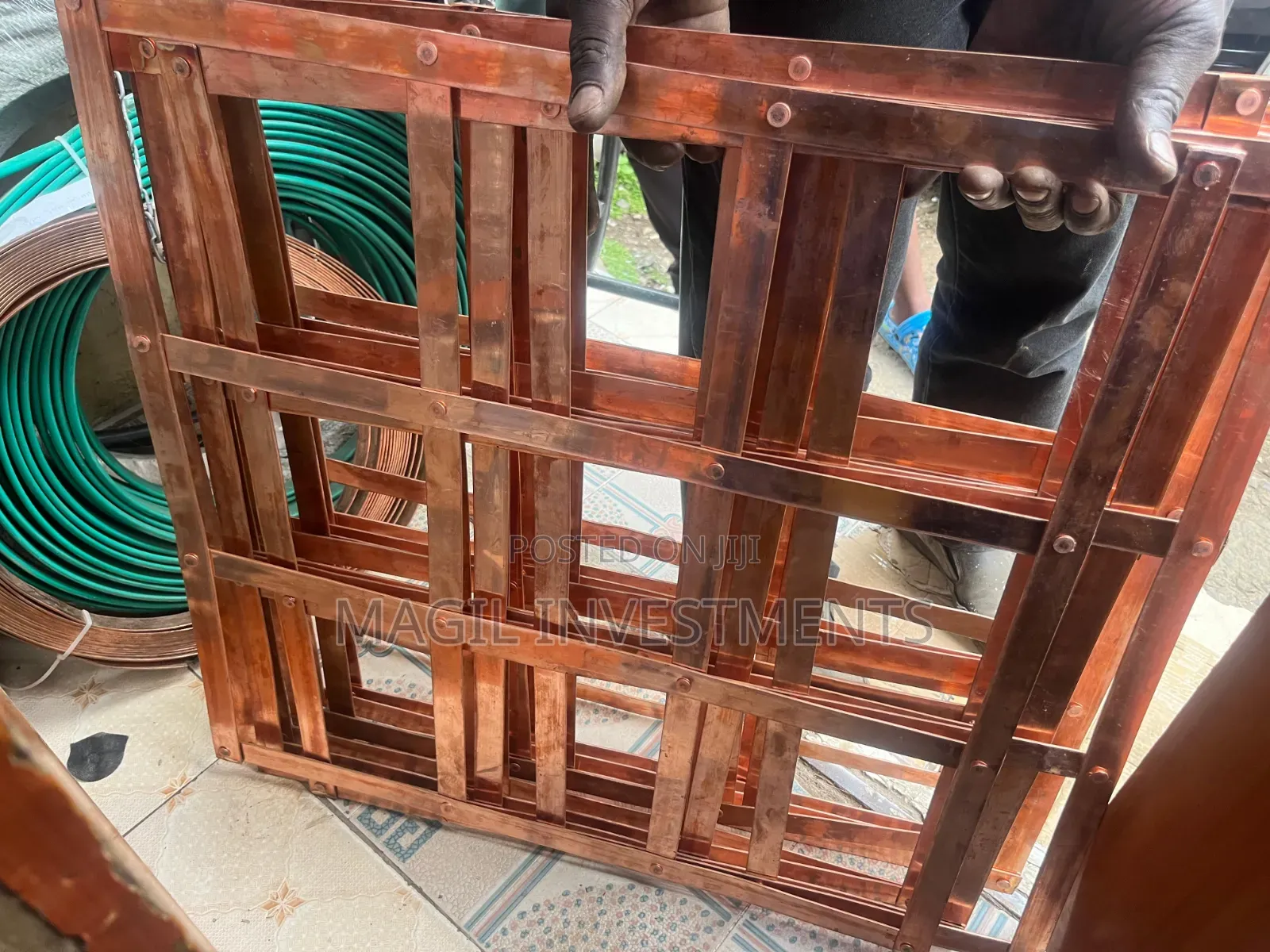 Earth Copper Matt 600by600