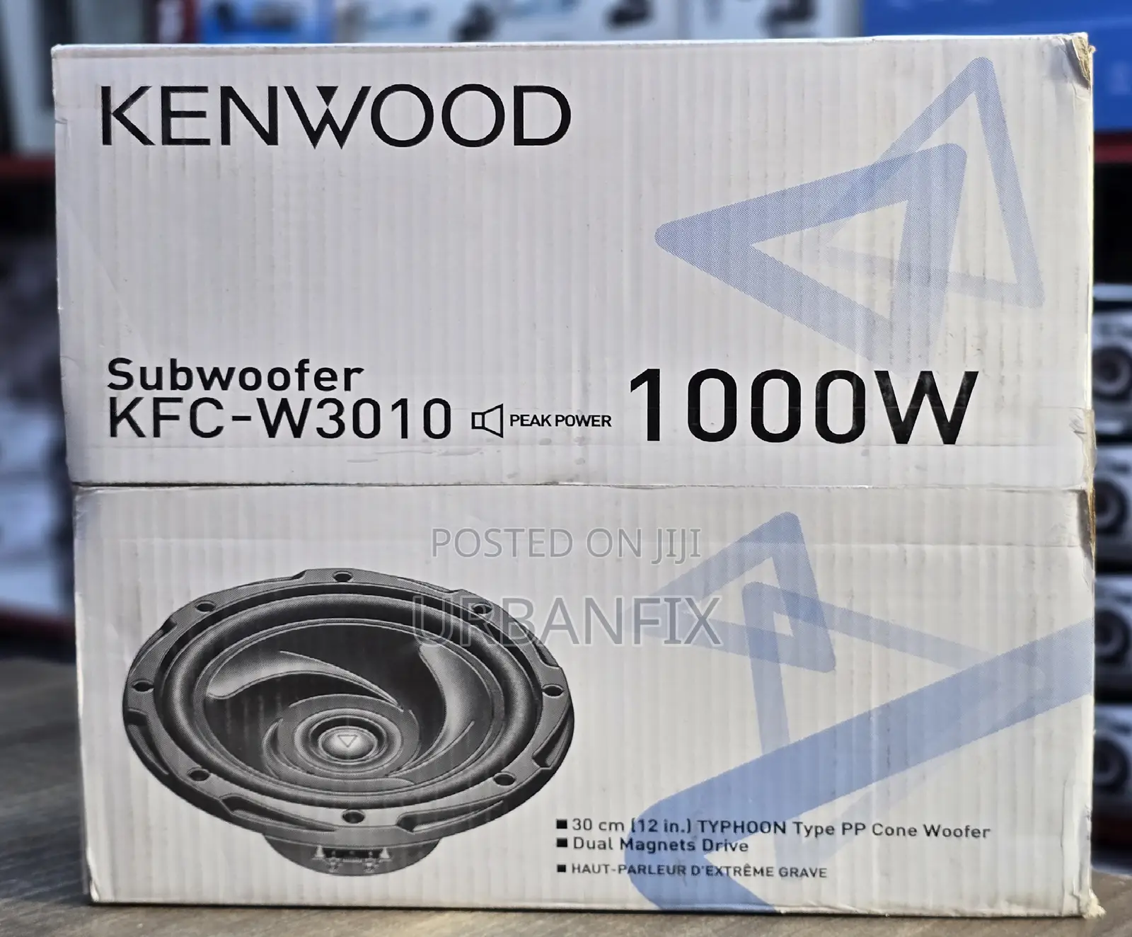 Kenwood 12 Inch 1000watts 3010 Powerful Bass Subwoofer