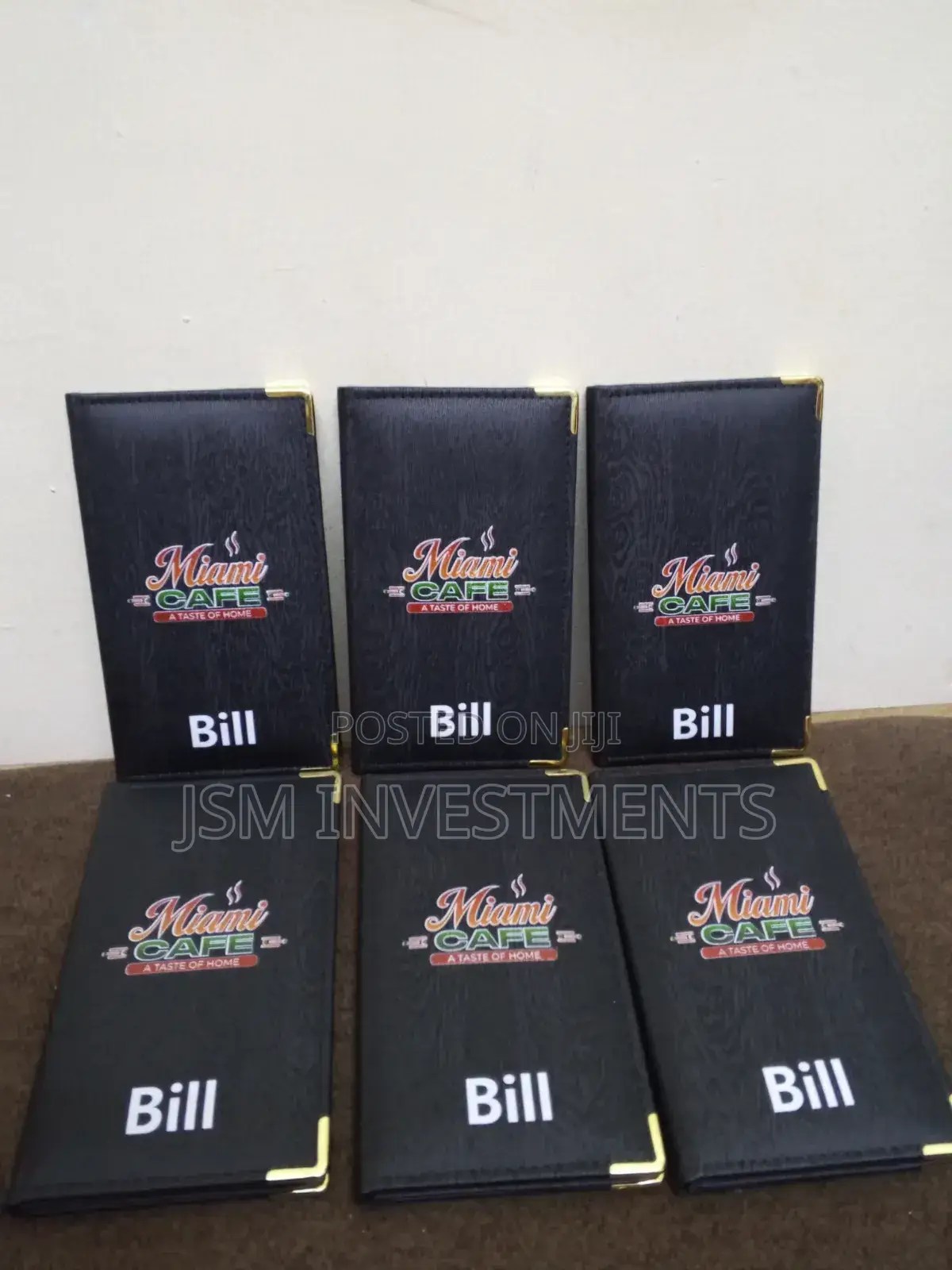Hotel/Restaurants Bill Holders