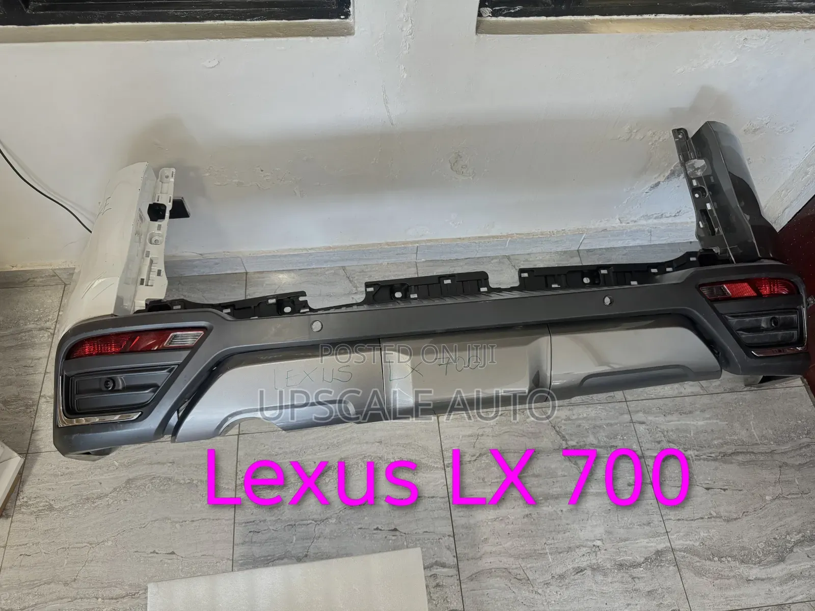 Lexus LX 700 Rear Bumper Complete
