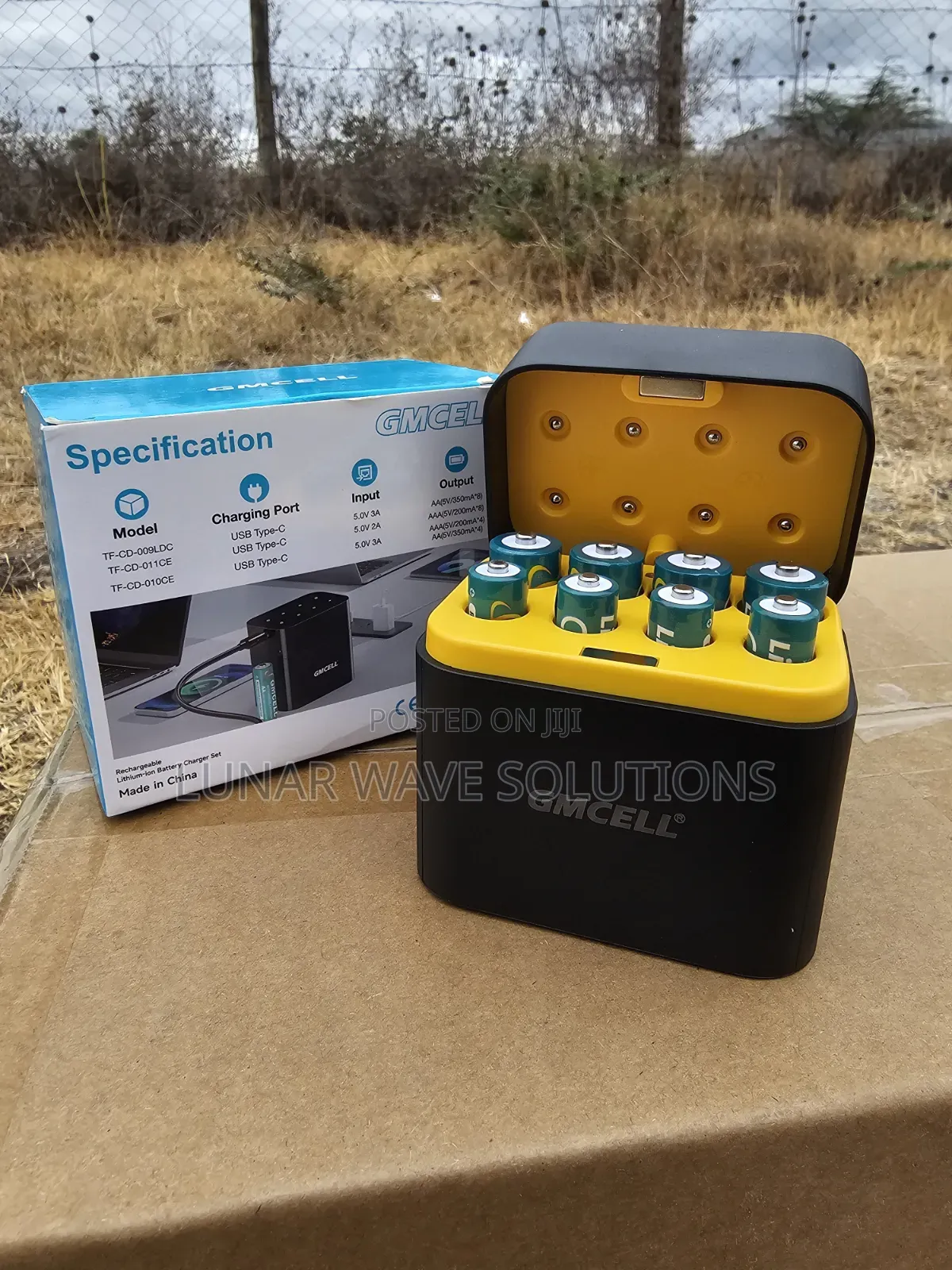 Portable Rechargeable AA/AAA Batteries