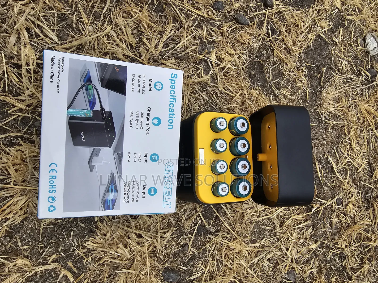 Portable Rechargeable AA/AAA Batteries