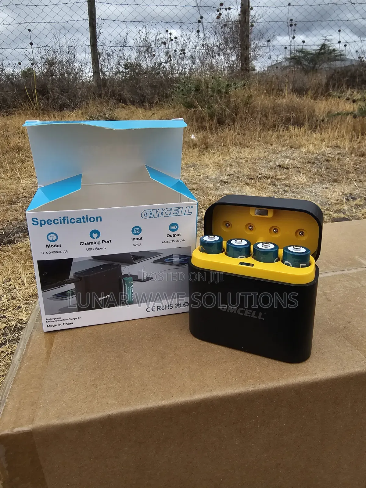 Smart Rechargeable AA Batteries GMCELL