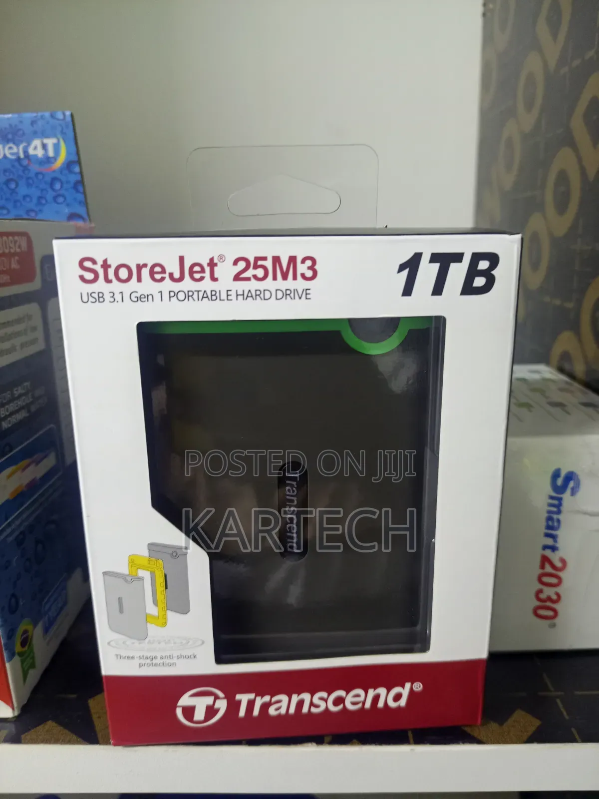 Transcend 1TB Portable 2.5-Inch Hard Disk Drive