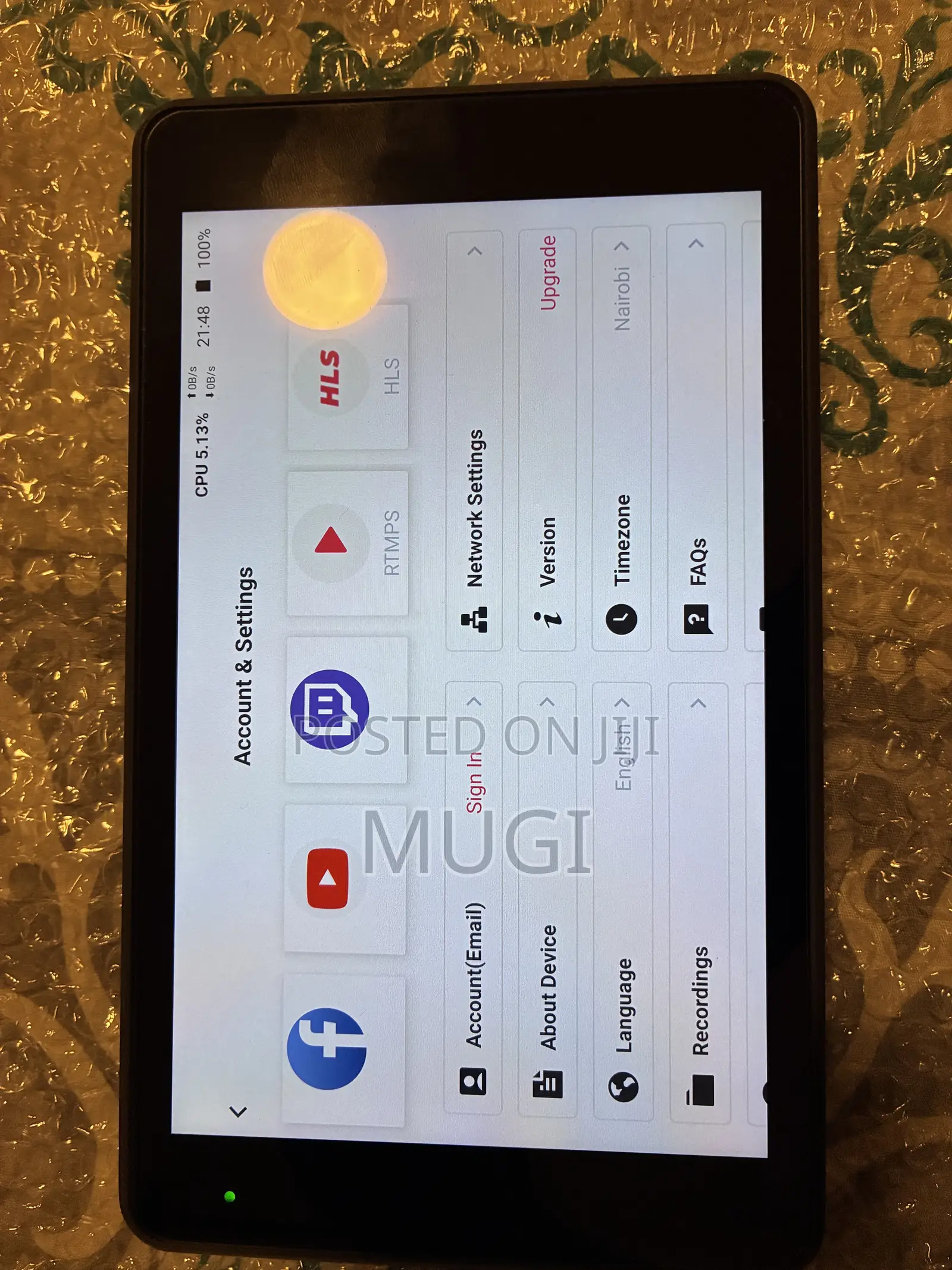 Tablet 512 GB Black