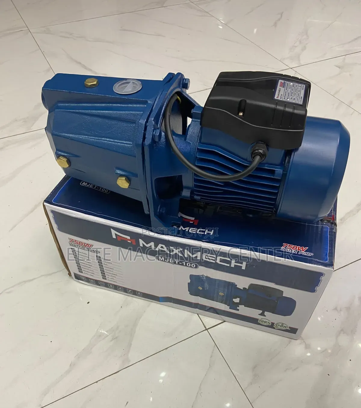 Maxmech MJET-100 750W (1 HP) Self-Priming Booster Water Pump