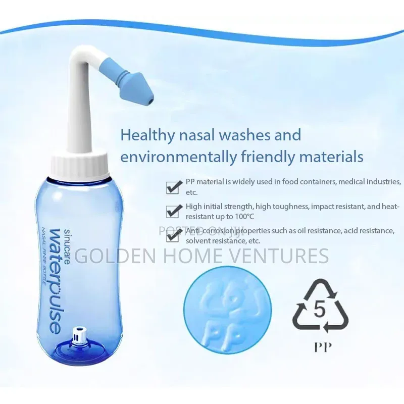 300ml Nasal Irrigation Kit Neti Pot Bottle 30 Wash Salts