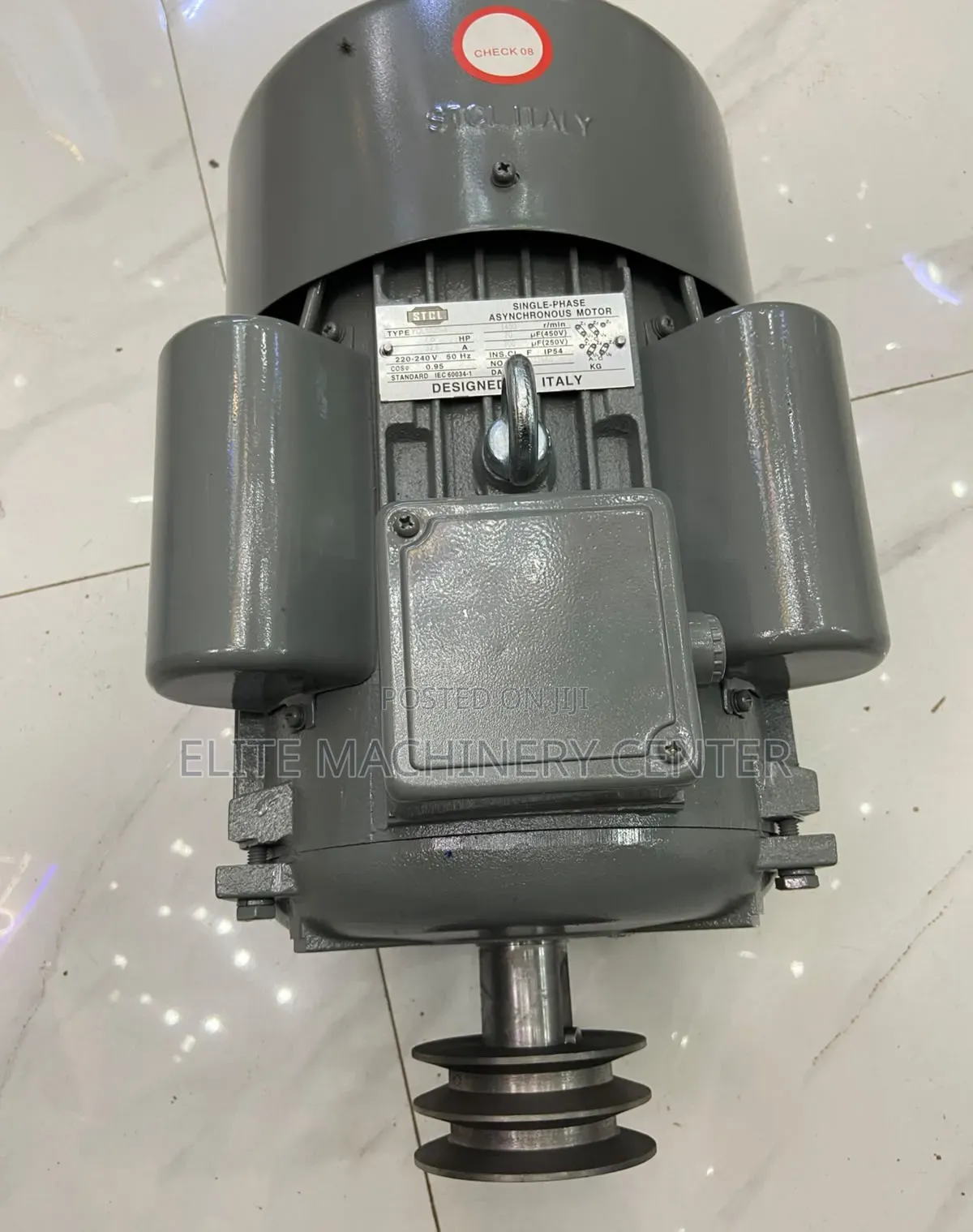 STCL Italy 5hp Single-Phase High Speed Asynchronous Electric Motor