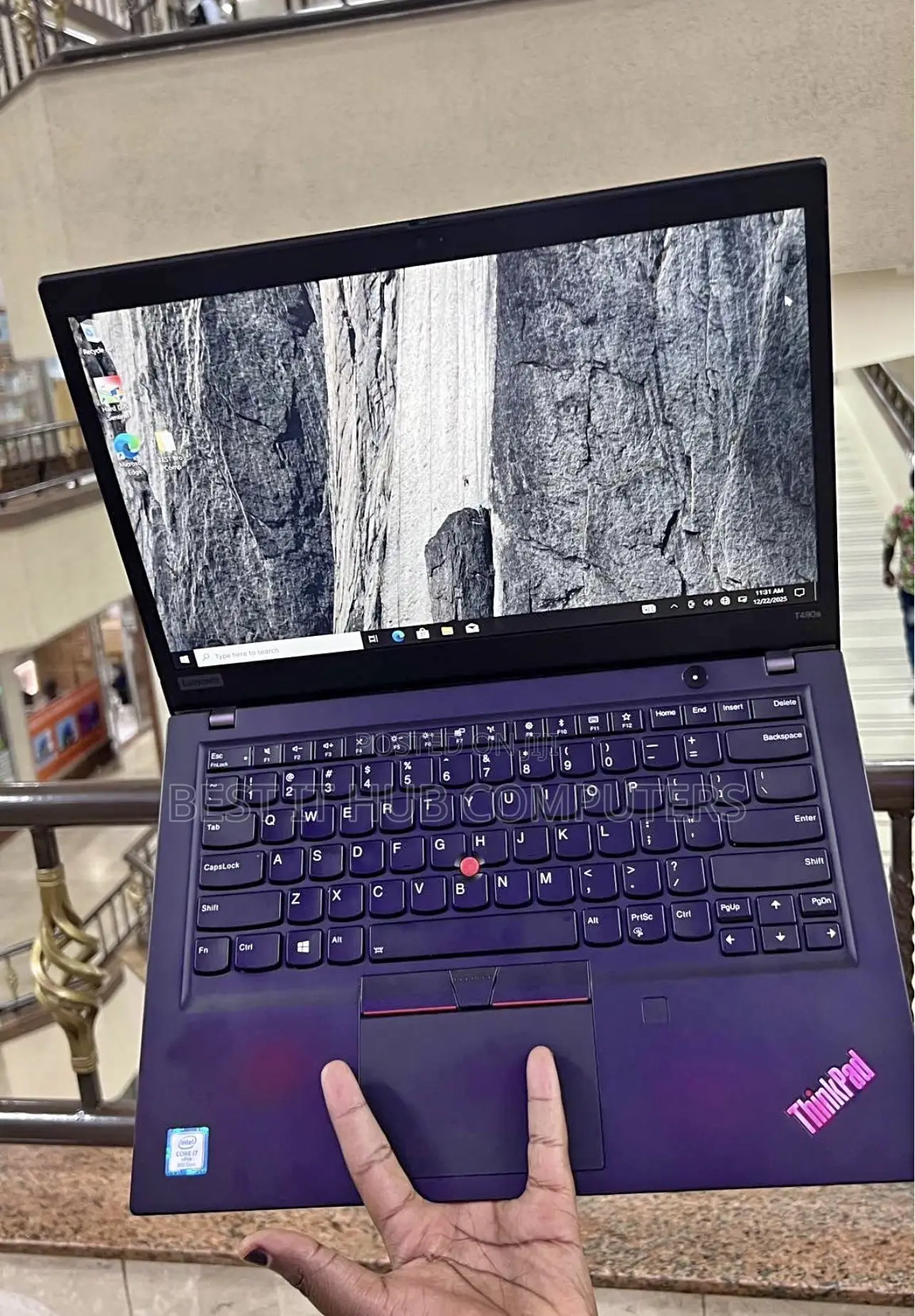 Laptop Lenovo ThinkPad T490s 16GB Intel Core i7 SSD 256GB