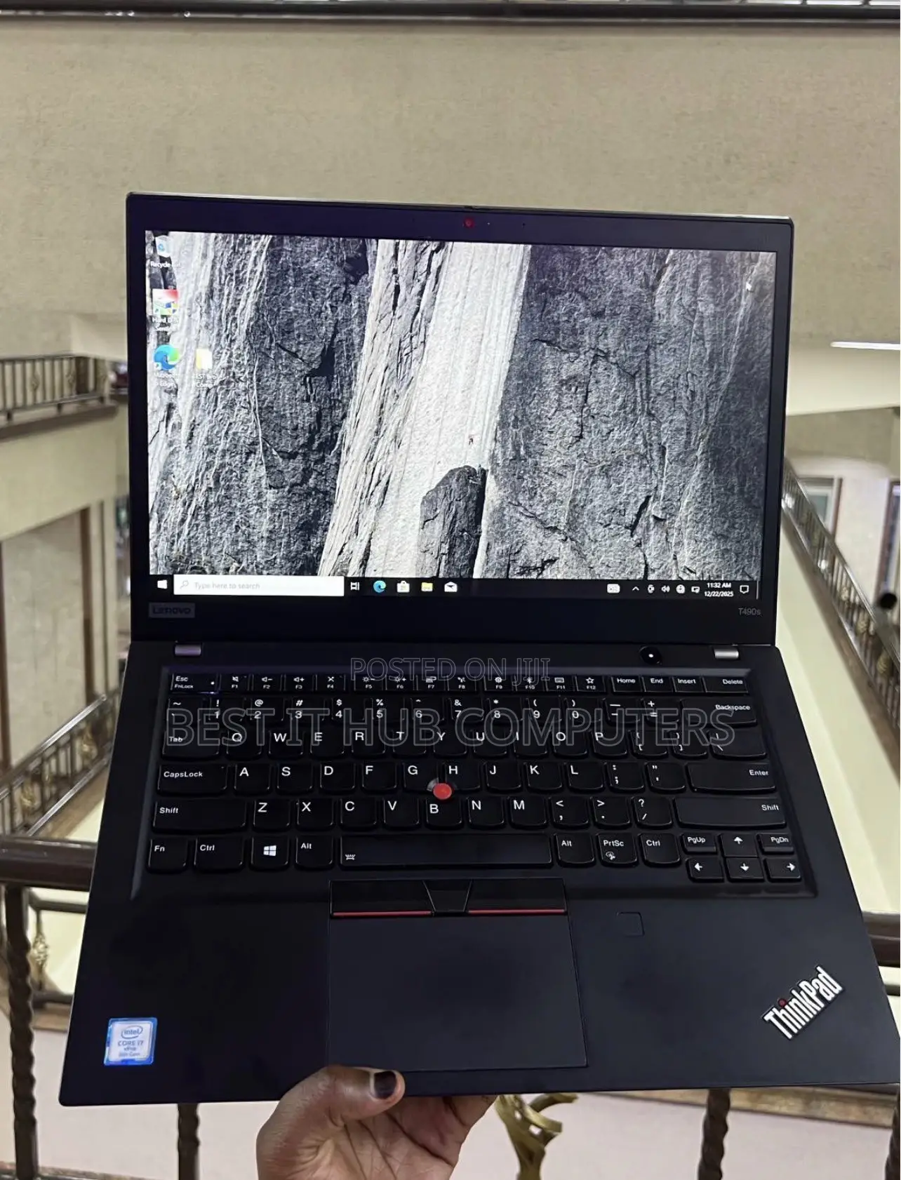 Laptop Lenovo ThinkPad T490s 16GB Intel Core i7 SSD 256GB