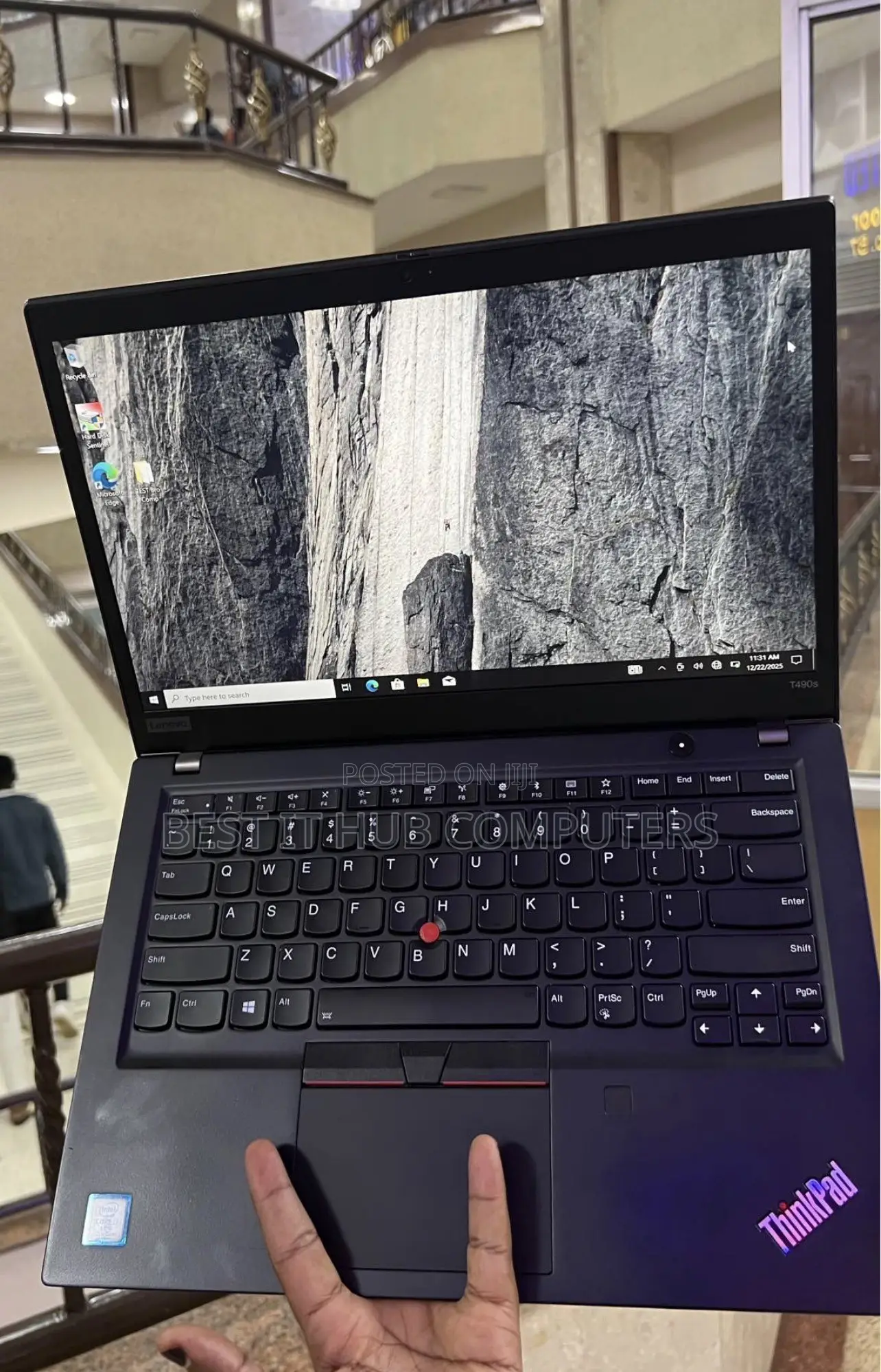Laptop Lenovo ThinkPad T490s 16GB Intel Core i7 SSD 256GB