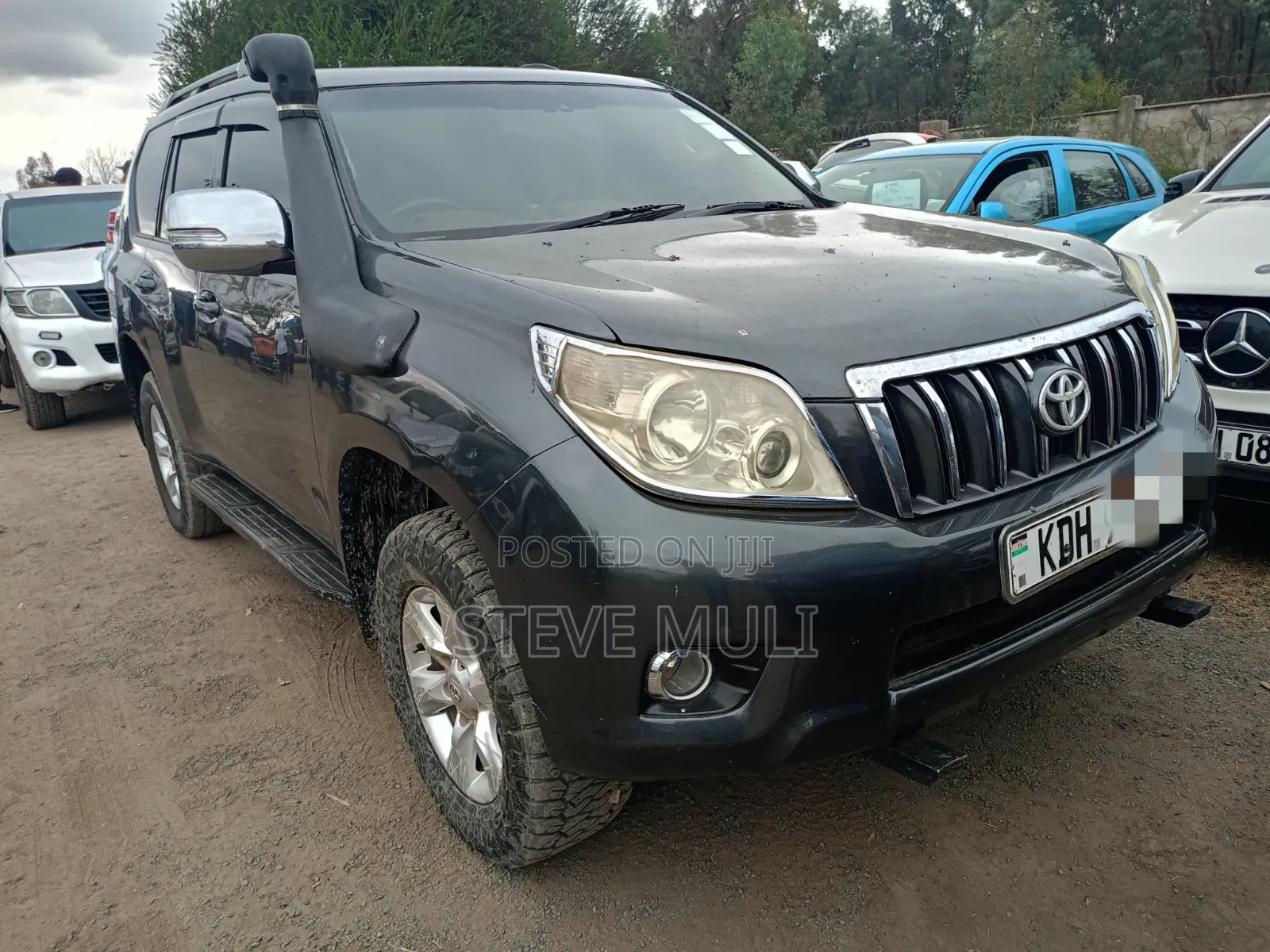 Toyota Land Cruiser Prado 3.0 D-4D (190 Hp) 7 seats 2015 Gray