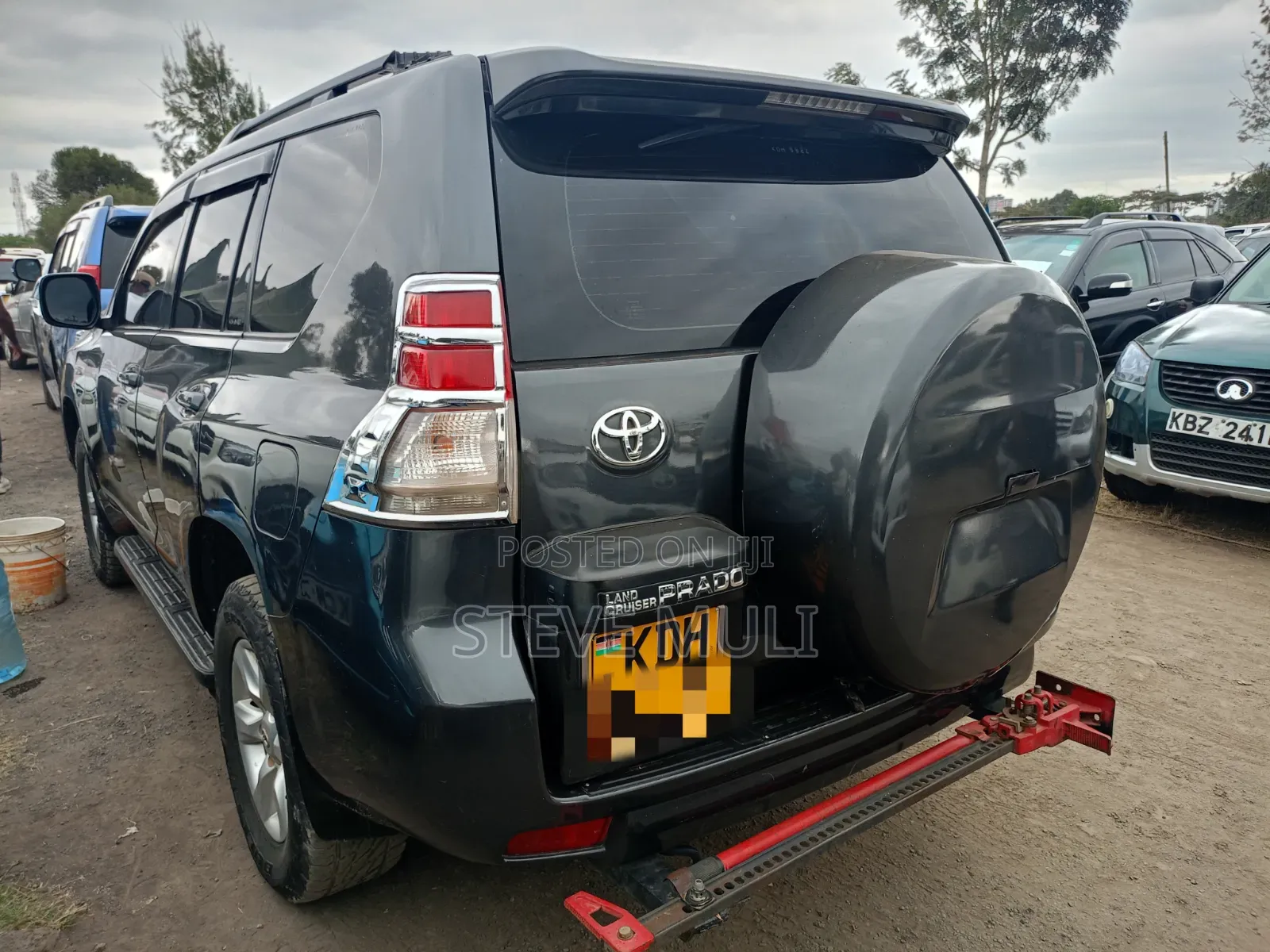 Toyota Land Cruiser Prado 3.0 D-4D (190 Hp) 7 seats 2015 Gray