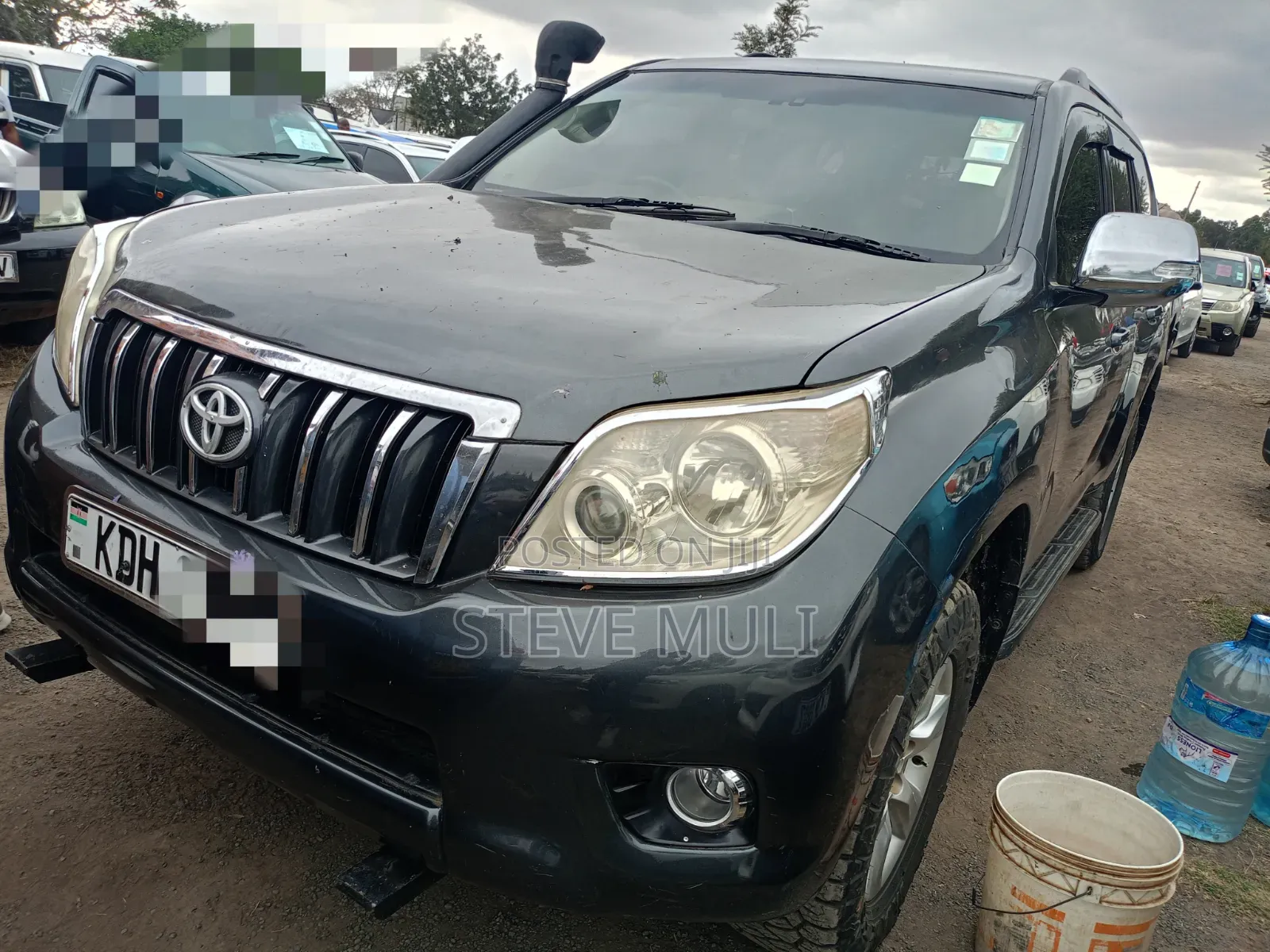 Toyota Land Cruiser Prado 3.0 D-4D (190 Hp) 7 seats 2015 Gray