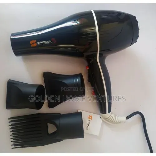 SayonaAPPS 2000W Professional Hair Dryer SY-1000 GOLD