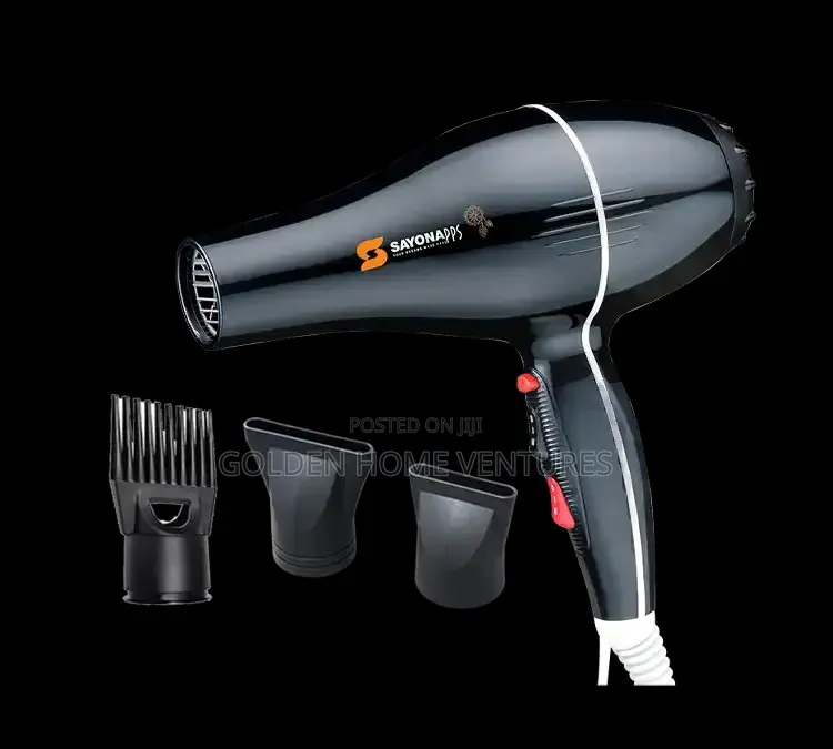 SayonaAPPS 2000W Professional Hair Dryer SY-1000 GOLD
