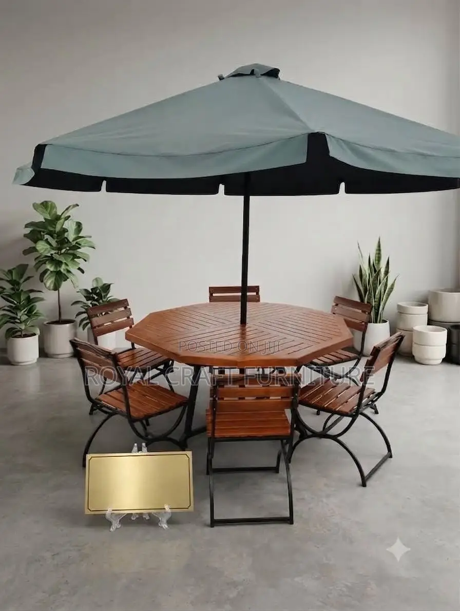 Executive Outdoor Luxury 6-Seater Hardwood Garden Suite