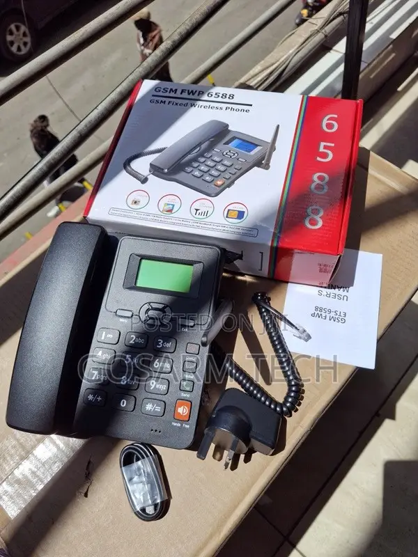 6588 Wireless Landline Phone With High-Gain Antenna | Reliable Signal