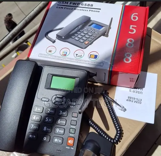 6588 Wireless Landline Phone With High-Gain Antenna | Reliable Signal