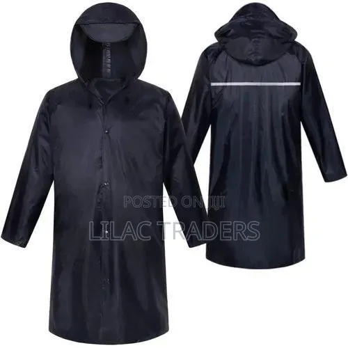 *Adult Raincoat With Cap Upto 120 Kg Davy