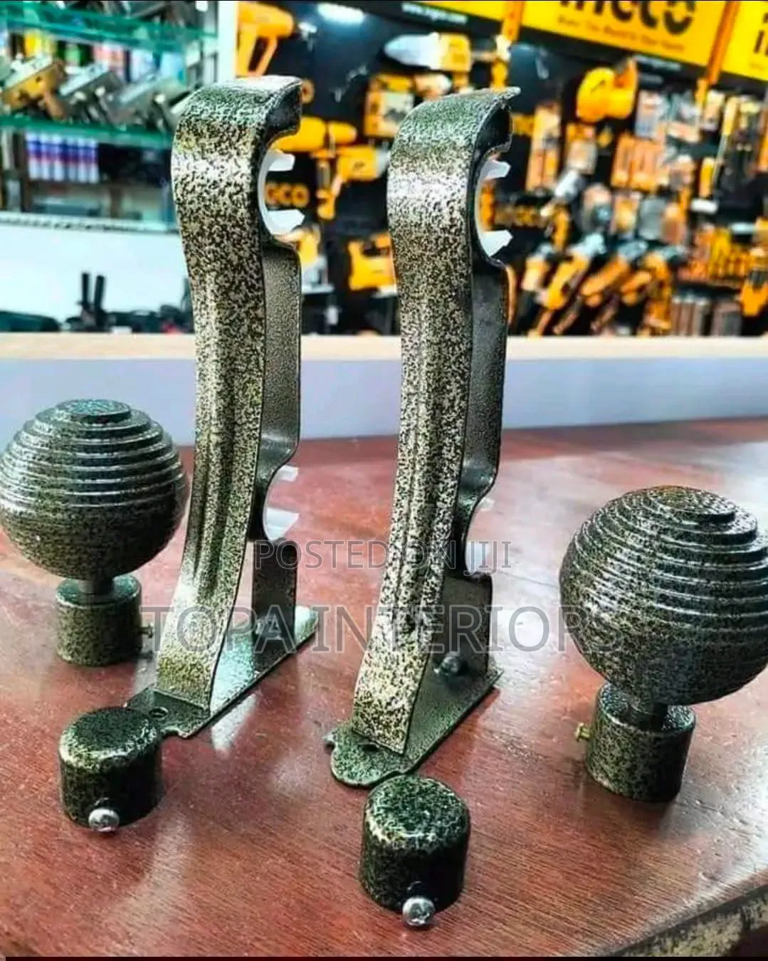 Curtain Pole Accessories Brackets and Finals