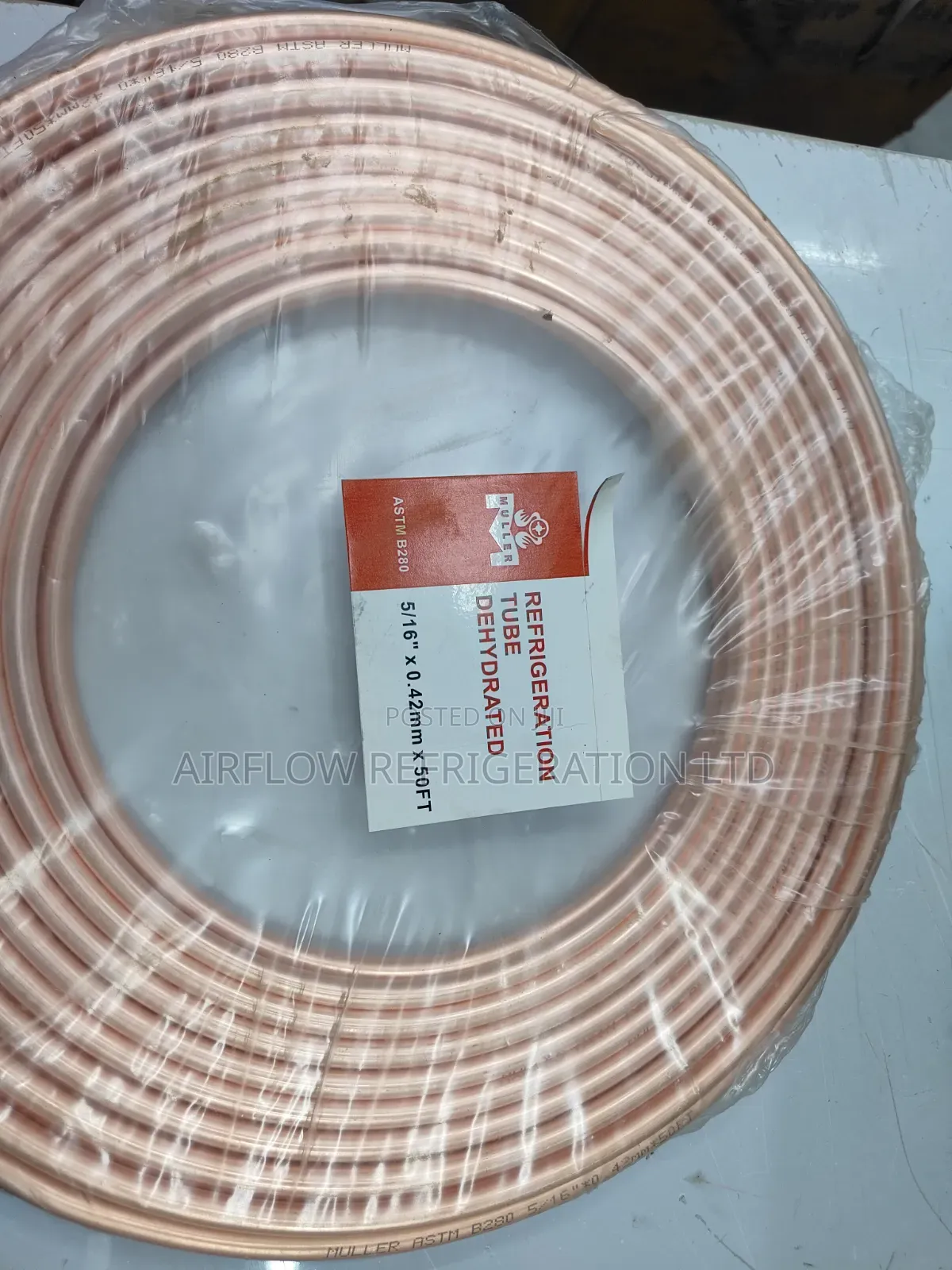 5/16 Muller Copper Pipe