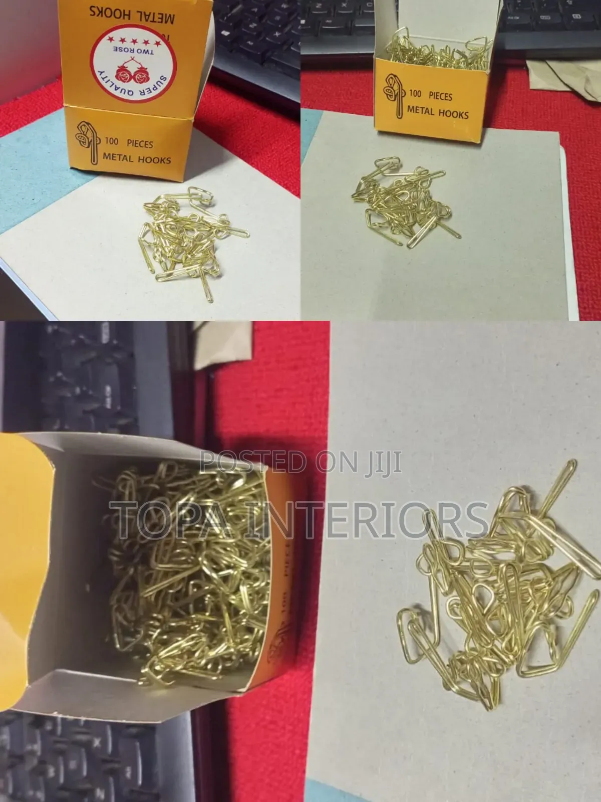 Gold Curtain Hooks Accessories