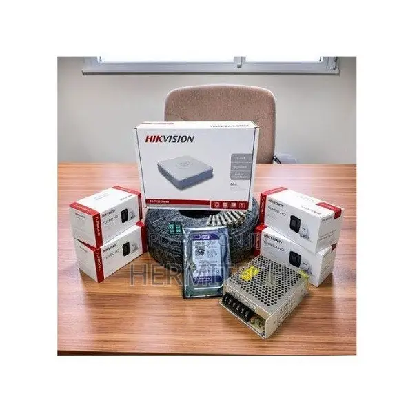 Hikvision 4 Channel CCTV Kit With Night Vision