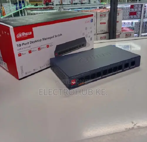 Dahua 10 Port Desktop Managed Ethernet Switch