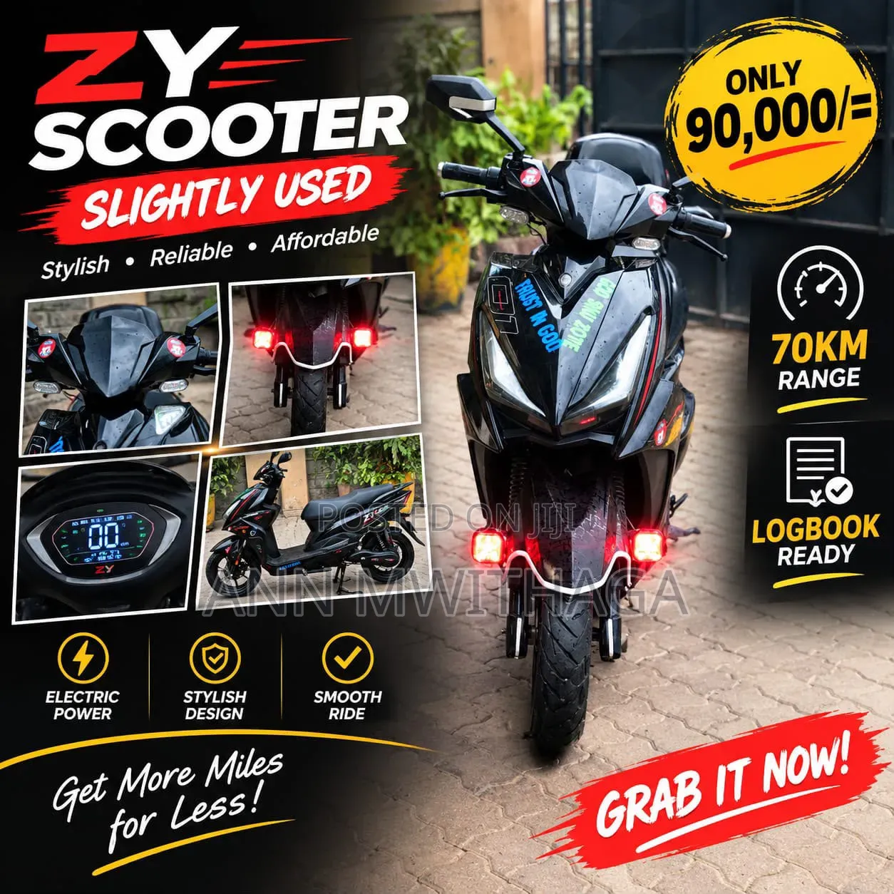 New Motorcycle 2024 Black