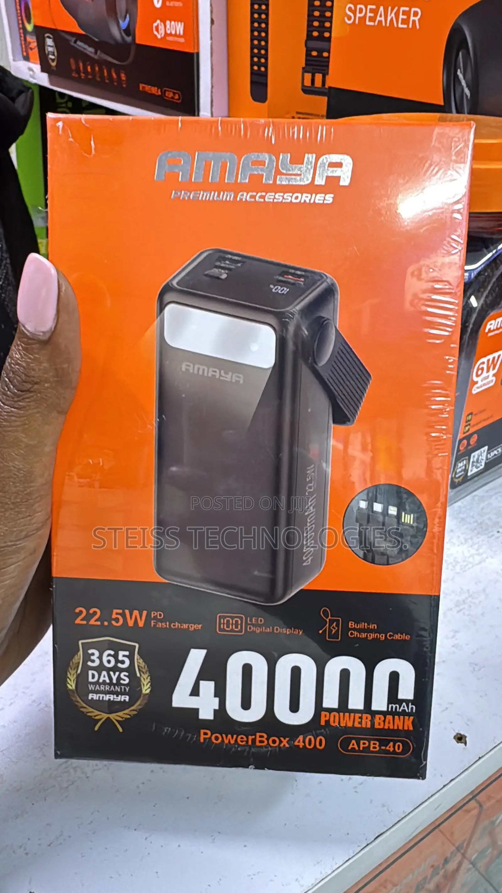 40000mah 22.5w Amaya Powerbank