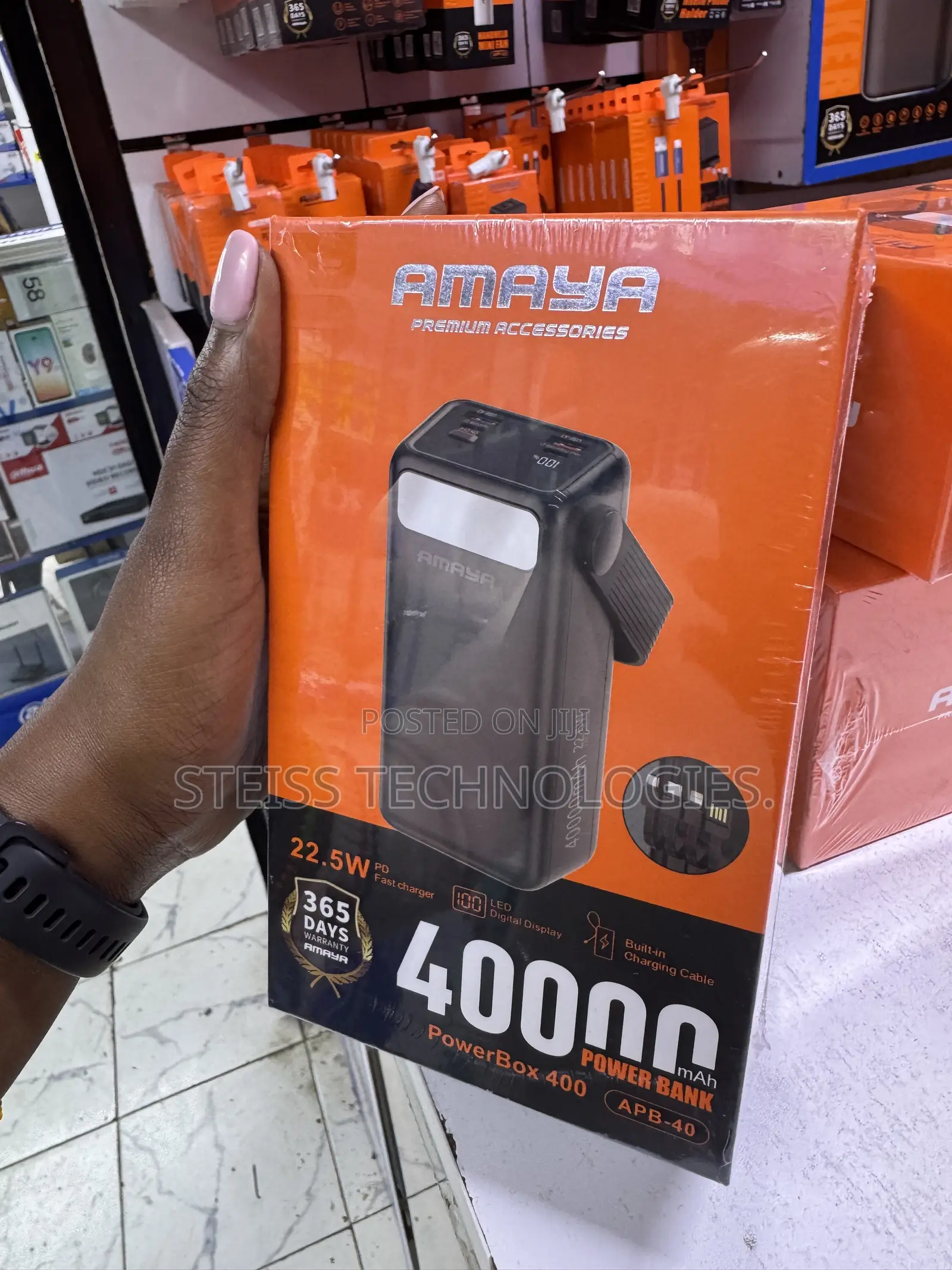 40000mah 22.5w Amaya Powerbank