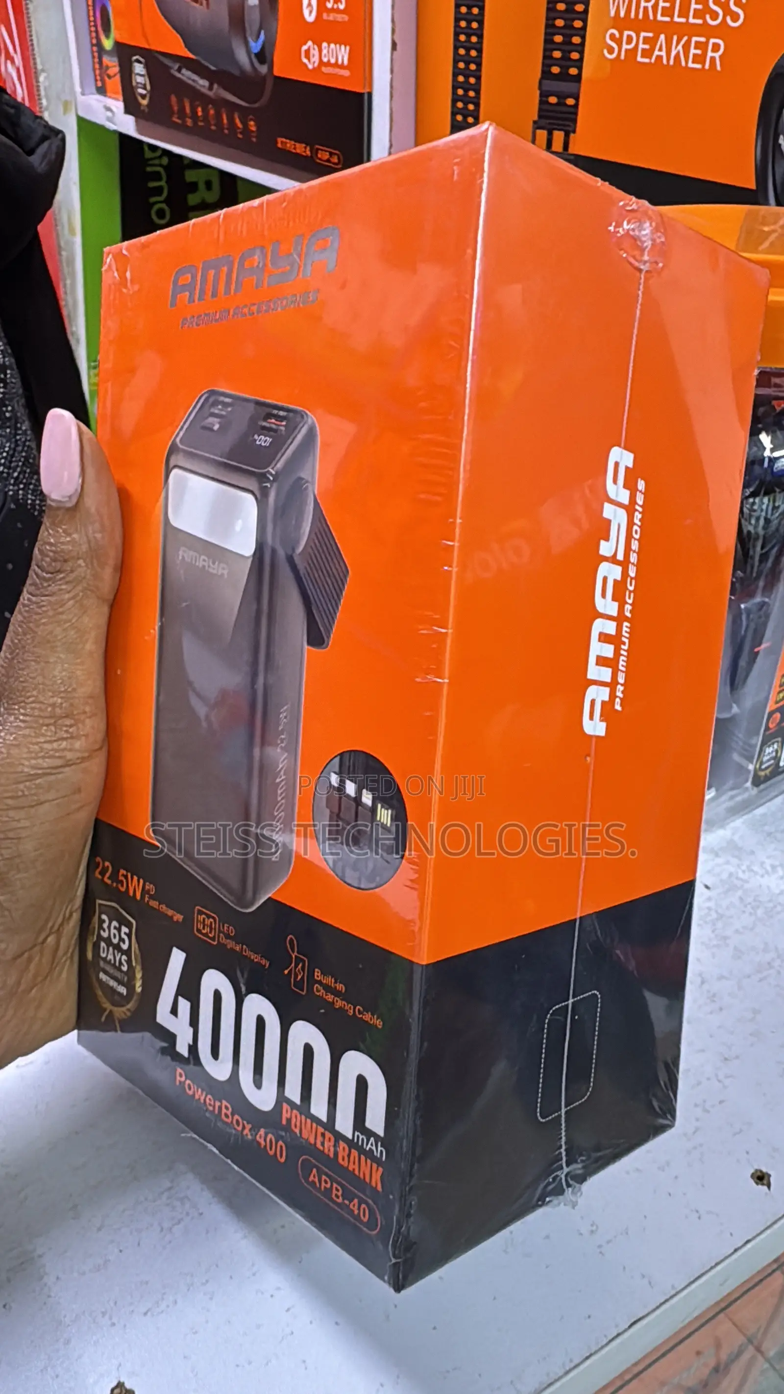 40000mah 22.5w Amaya Powerbank