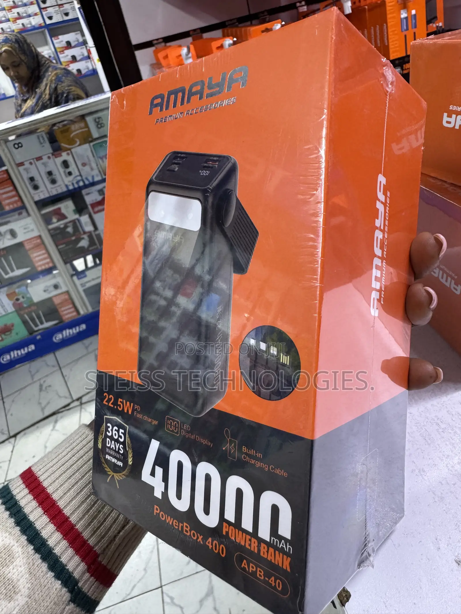 40000mah 22.5w Amaya Powerbank