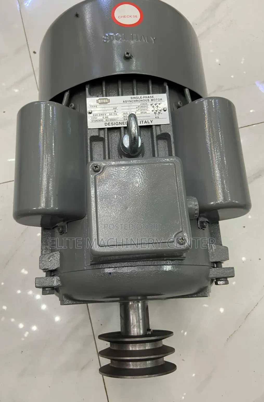 STCL Italy 5hp Single-Phase High Speed Asynchronous Electric Motor