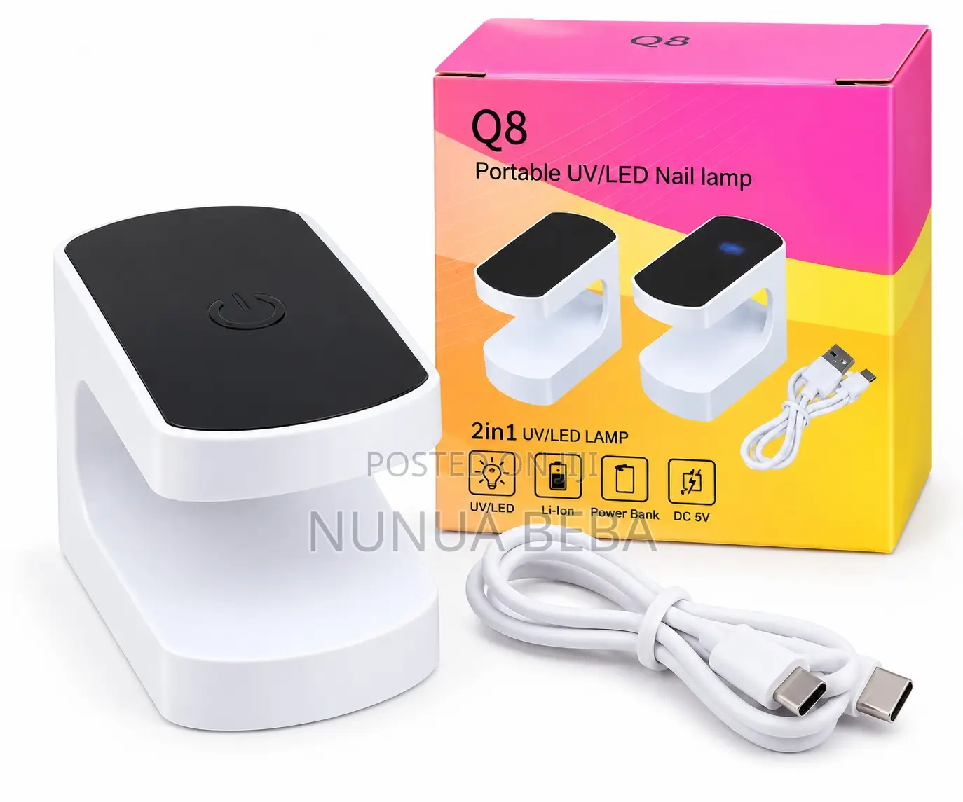 Q8 Portable UV/LED Nail Lamp