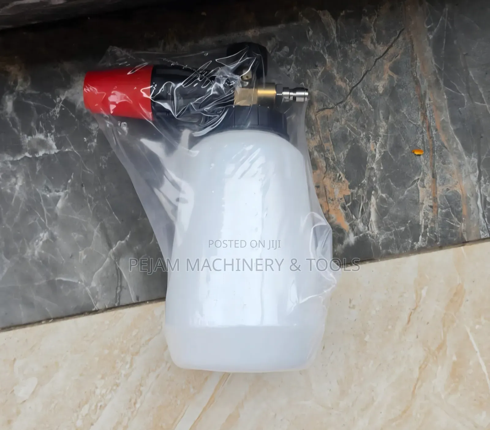 Adjustable High-Pressure Snow Foam Cannon 1L Quick-Connector Fitting